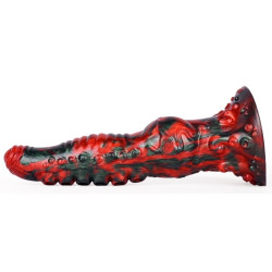 MONSTERED Gode Fantasy GAKARIX 20 x 5.5cm Noir et Rouge